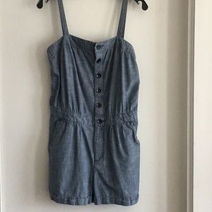 Gap chambray romper
